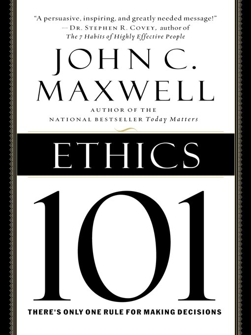 Title details for Ethics 101 by John C. Maxwell - Wait list